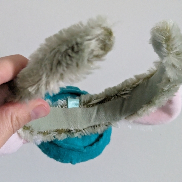 Tokyo DisneySea Gelatoni green cat ears, Halloween dress up plush headband - Picture 5 of 5